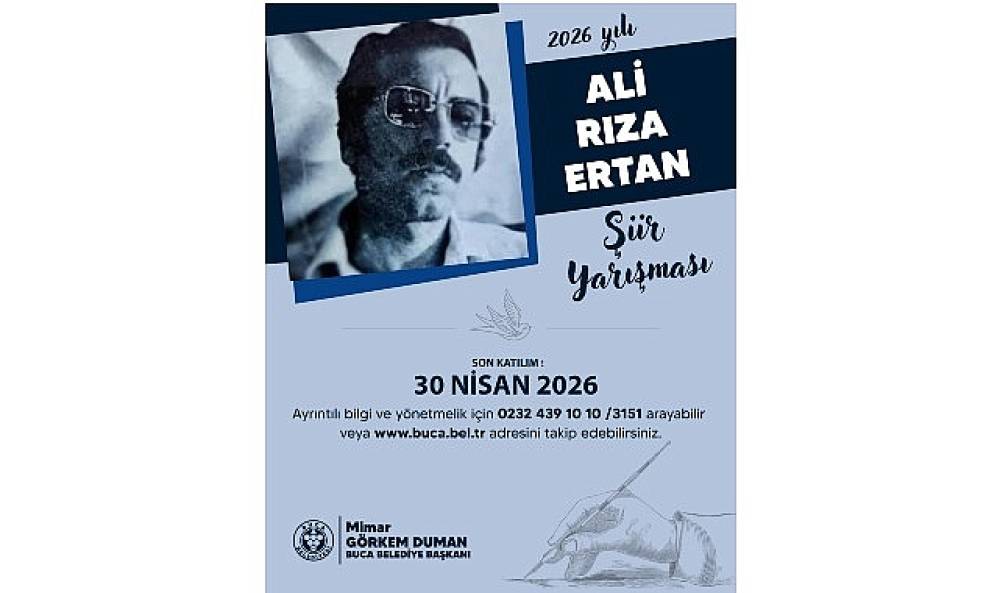Ali Rıza Ertan Şiir Yarışması'na başvurular başladı