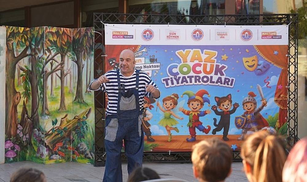 Maltepe Belediyesi'nden &Ccedil;ocuklara Yaz Boyu Tiyatro Keyfi