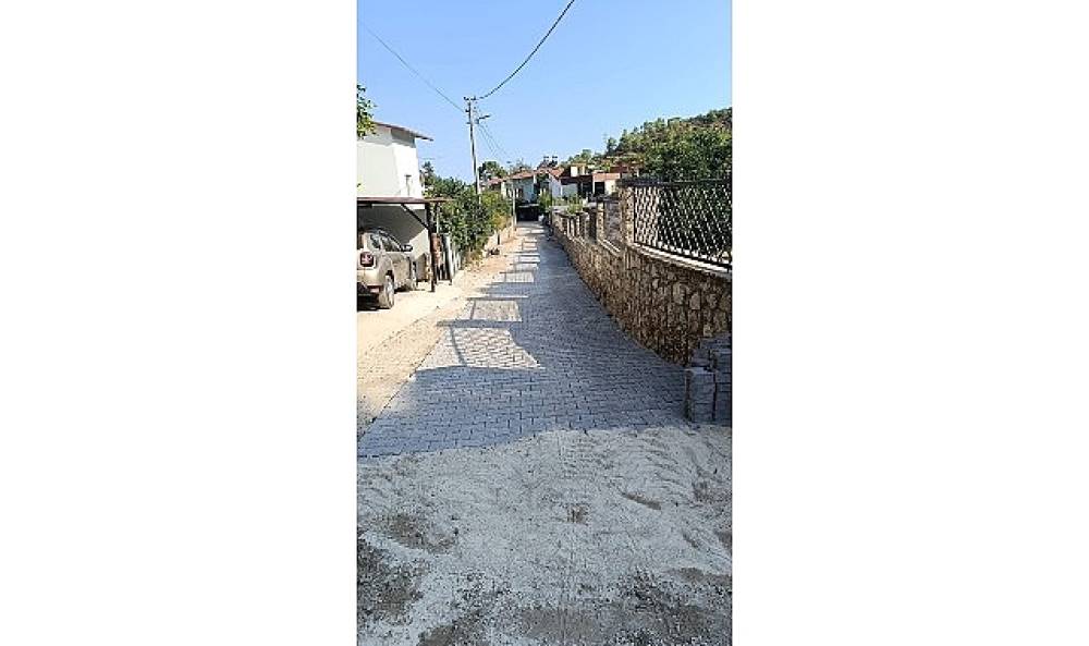 Kemer'de altyapı &ccedil;alışmaları 