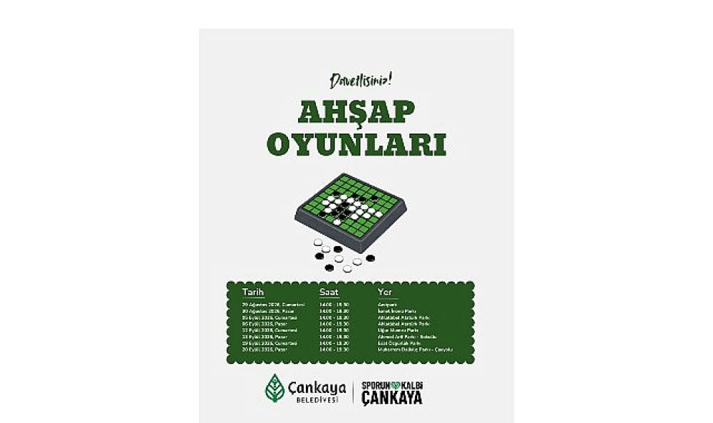 &Ccedil;ankaya Parklarında Her Yaşa Eğlence
