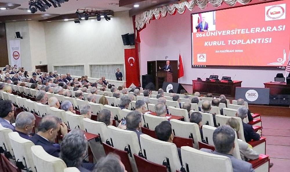DE&Uuml; Rekt&ouml;r&uuml; Prof. Dr. Bayram Yılmaz, 264. &Uuml;niversitelerarası Kurul Toplantısı'na Katıldı