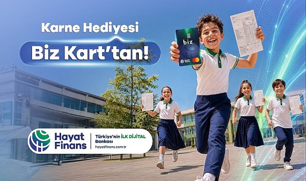 Hayat Finans &Ouml;ğrencilerin Yanında: &ldquo;Karne Har&ccedil;lığının Yarısı BİZ'den"