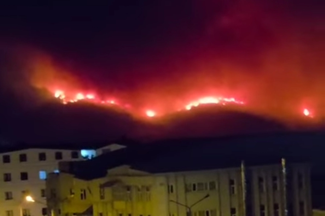Bursa'da Orman Yangınıyla Mücadele Sürüyor
