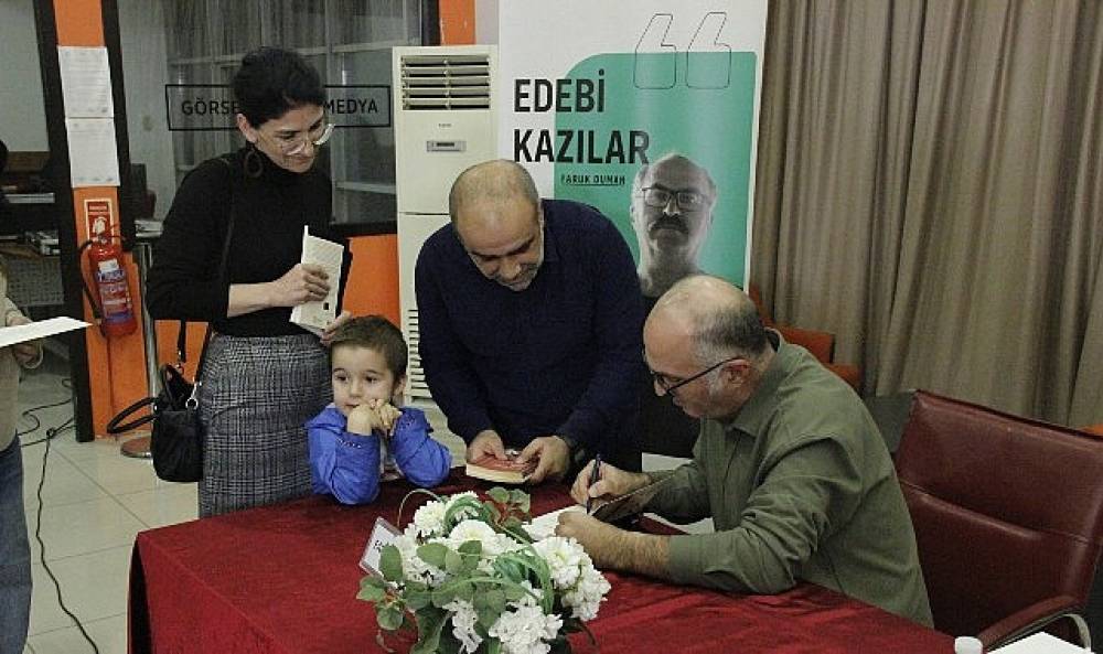 Faruk Duman, Nilüfer'de yazarlık serüvenini ve “Balıklarla İlgili Rivayet