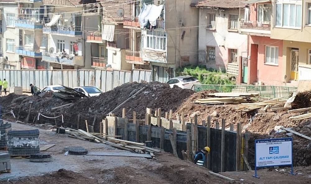 Cedit Kentsel D&ouml;n&uuml;ş&uuml;m Alanında 360 Metrelik Dere Islahı İle G&uuml;venli Altyapı