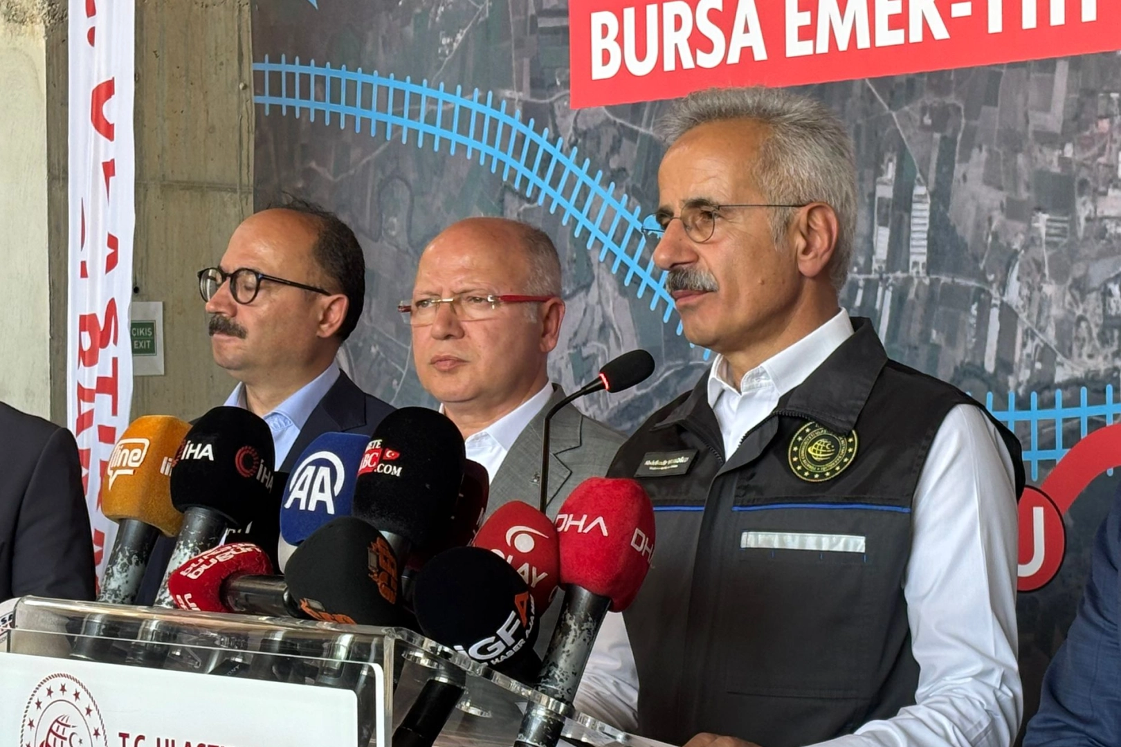 Bursa Hızla Demiryolu Ağına Kavuşuyor