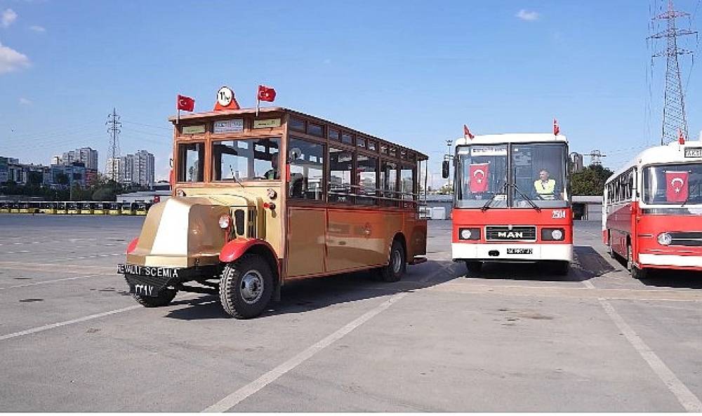 İETT'nin, Yaşı Cumhuriyet Tarihine Yakın Nostaljik Araçları