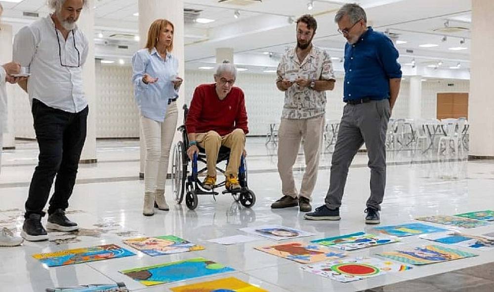 Yenişehir'de minik eller renklerle buluştu