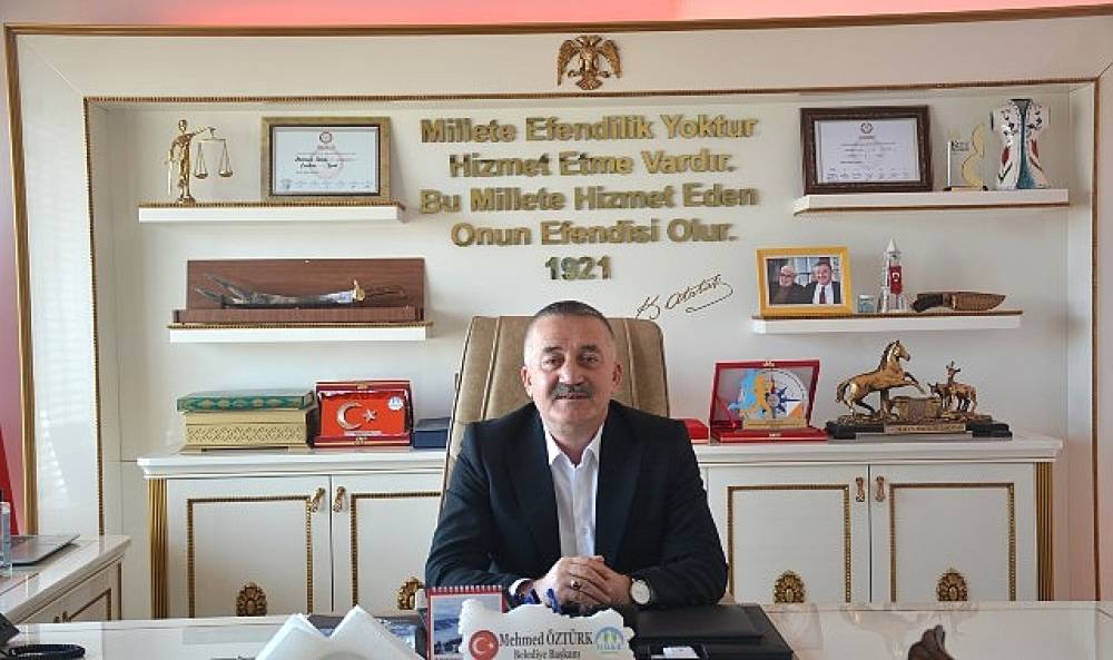 Ilgaz Belediye Başkanı Mehmed Öztürk'ten Cumhuriyet Bayramı Mesajı