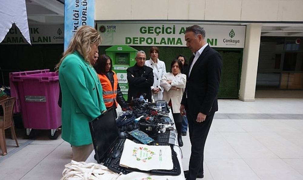 Çankaya'dan Geri Dönüşüme Katkı