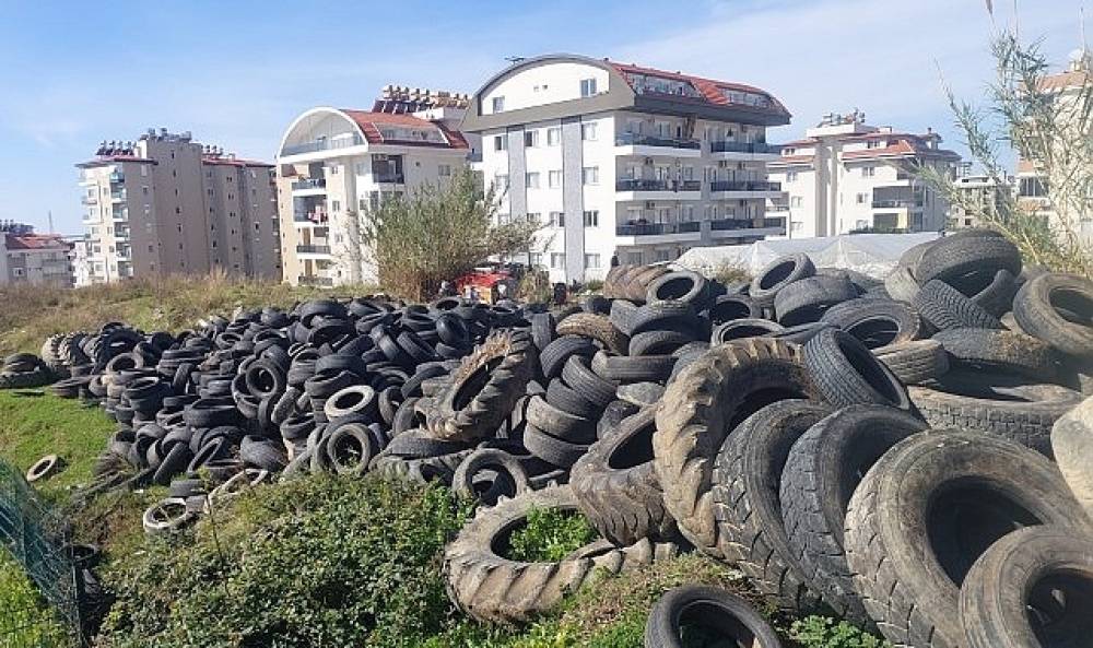 B&uuml;y&uuml;kşehir atık lastikleri ekonomiye kazandırıyor