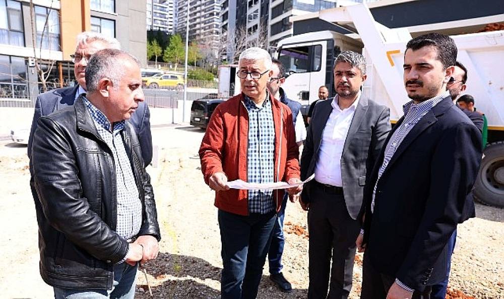 Başkan H&uuml;seyin Can G&uuml;ner Sahada İncelemelerde Bulundu