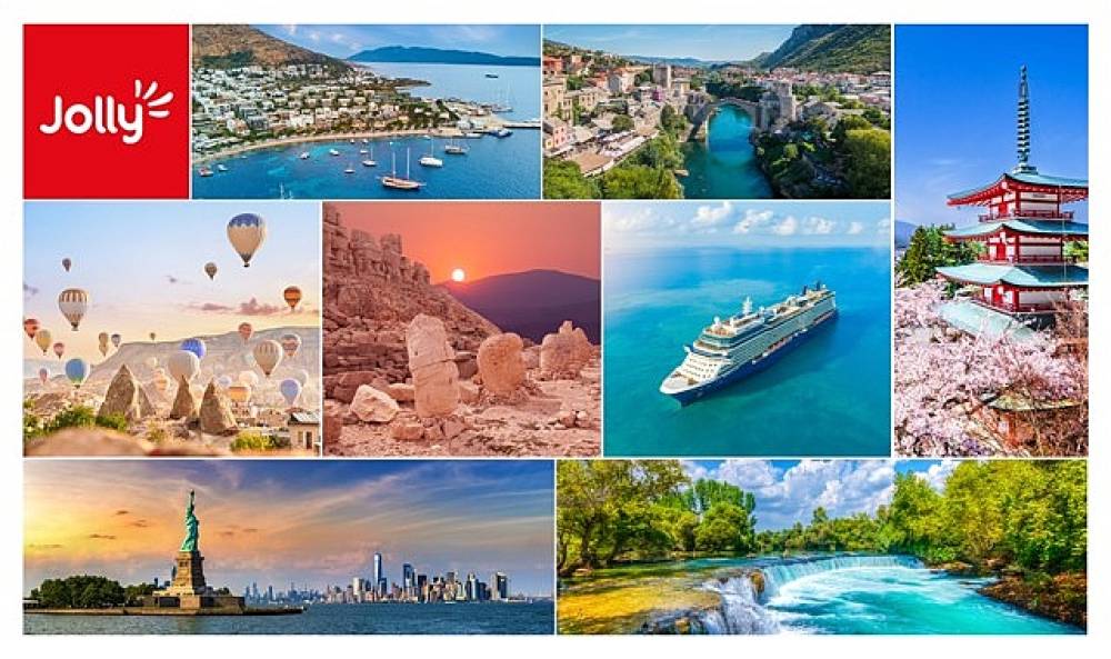 Jolly'de 2026 erken rezervasyon başladı: yüzde 50'ye varan indirimler, esnek ödeme fırsatları ve bonus avantajlarıyla tatilinizi şimdi planlayın