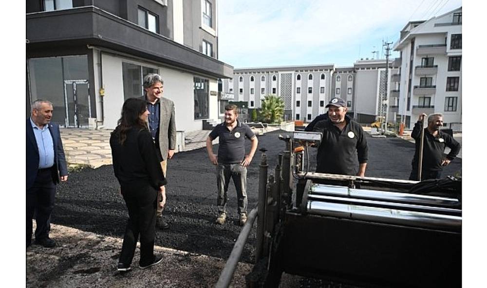 Başkan Kocaman Çalışmaları Yerinde İnceledi