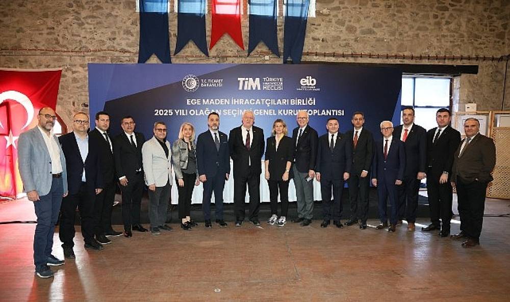 Ege Maden İhracat&ccedil;ıları Birliği'nde yeni d&ouml;nem start aldı