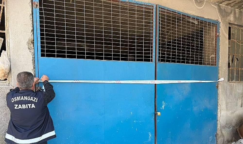 Osmangazi'de Tehlikeli Atık D&ouml;ken Araca Ağır Ceza