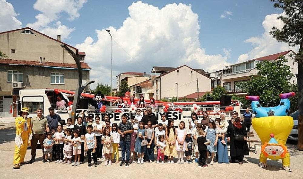 Kartepe'de &Ccedil;ocukların Bayram Coşkusu