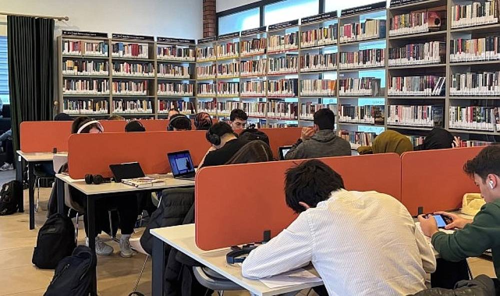 B&uuml;y&uuml;kşehir'den k&uuml;t&uuml;phanelere sınav ayarı