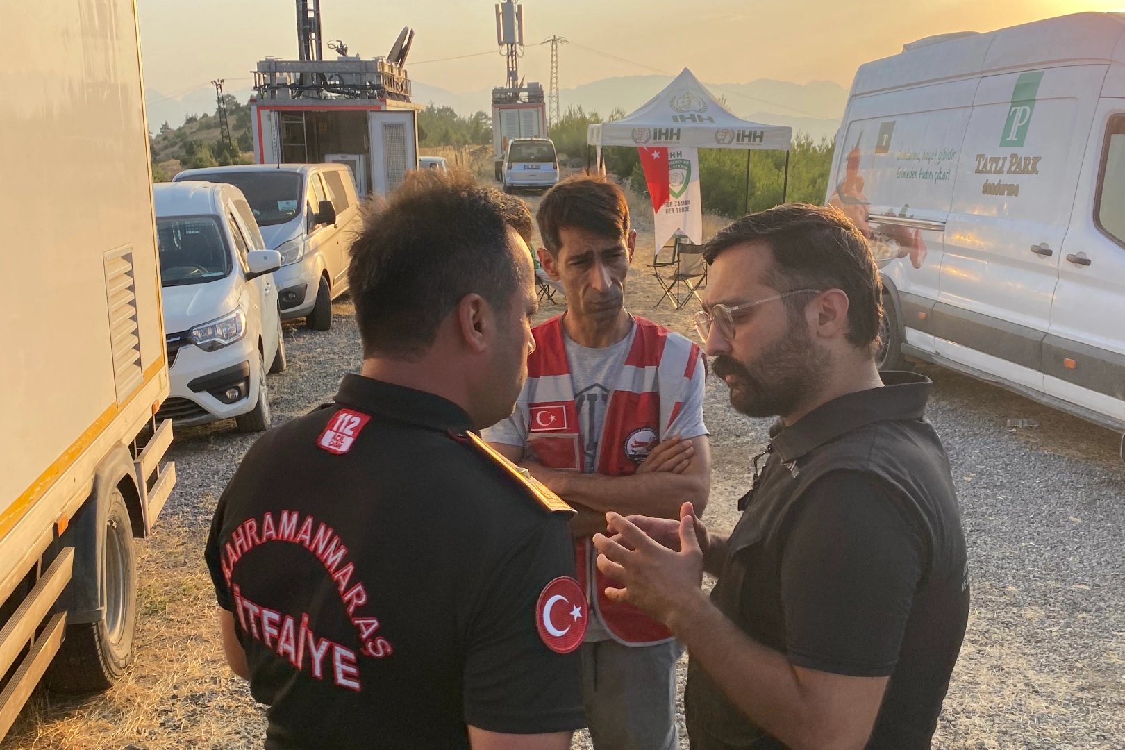 Kahramanmaraş'ta Yangına Destek Sürüyor