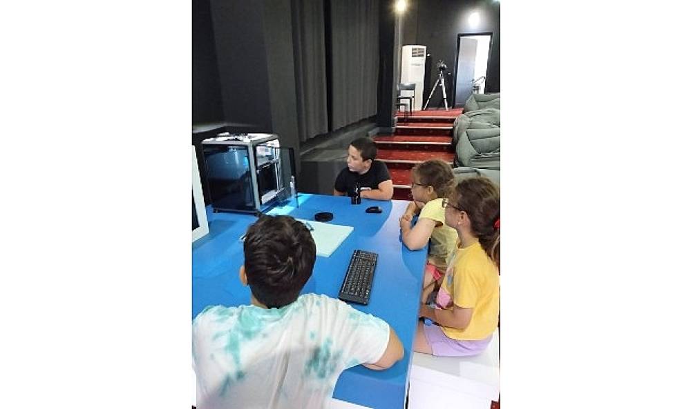 Konak'ta &ccedil;ocuklara 3D tasarım ve &uuml;retim fırsatı