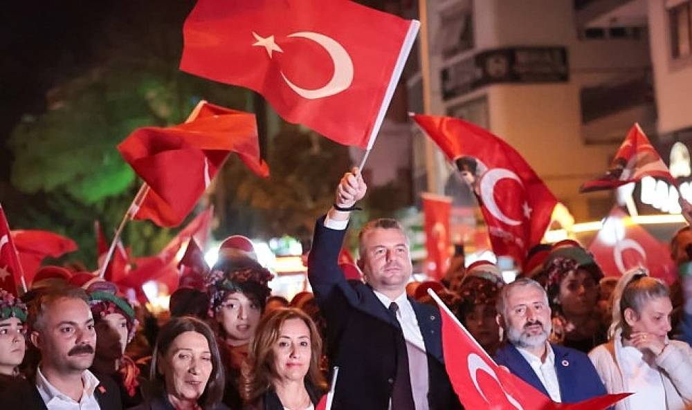 Bucalılar, Cumhuriyet Bayramı'nı coşkuyla kutladı