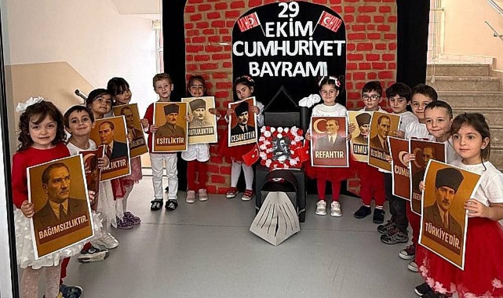 Çankaya'nın Minikleri Cumhuriyet Sevincini Yaşadı