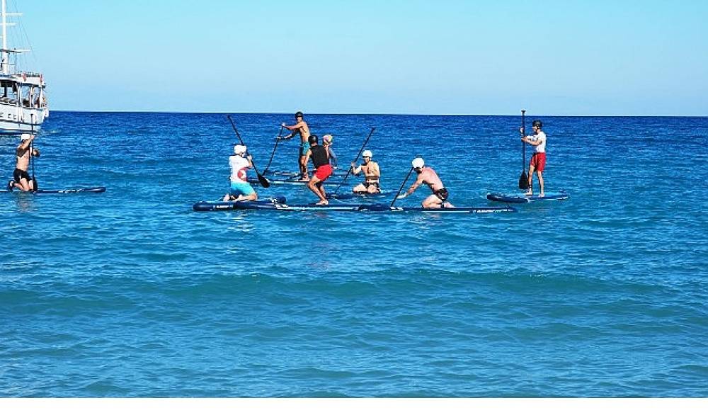 Sup Cup şöleni Kemer'de başladı