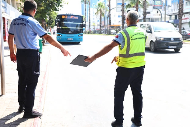 Antalya'nın Toplu Taşımada Sıkı Denetimi