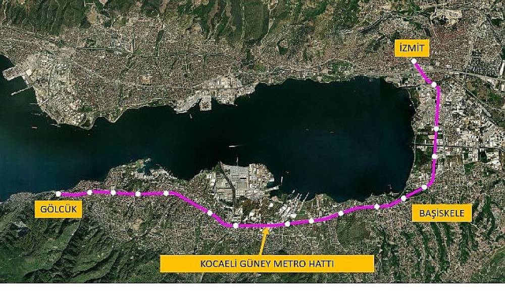  Gölcük ve İzmit Arasında Raylı Sistem Devri Başlıyor 