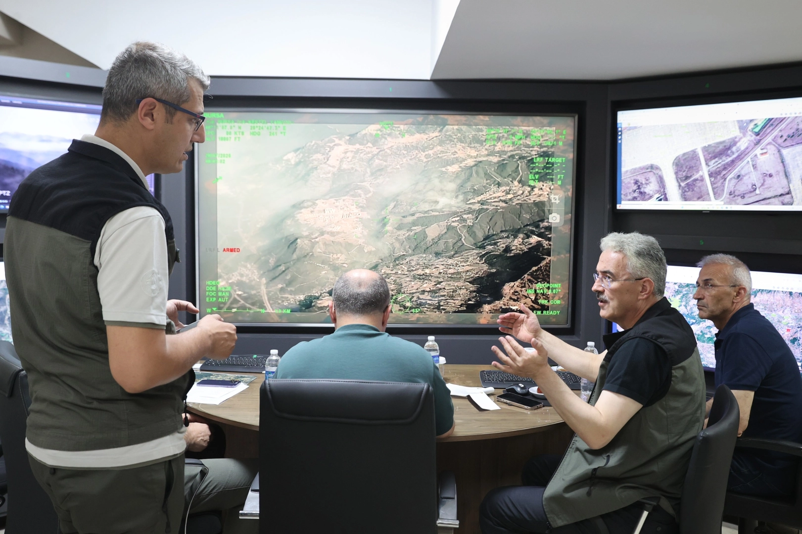 Bursa'da İki İlçedeki Yangınlar Kontrol Altında