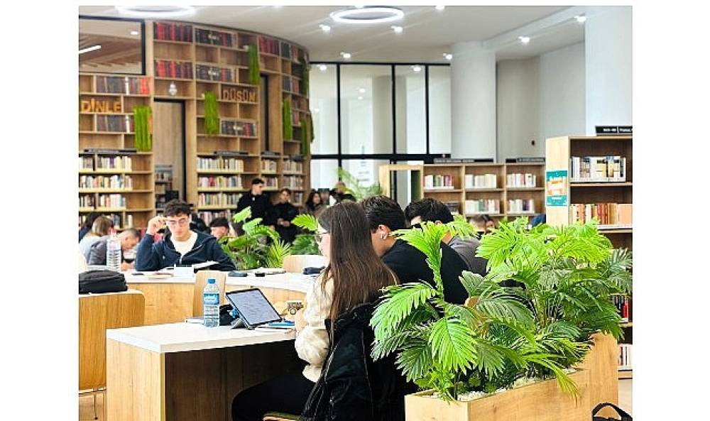 K&uuml;t&uuml;phaneler yarıyıl tatilinde cıvıl cıvıl   