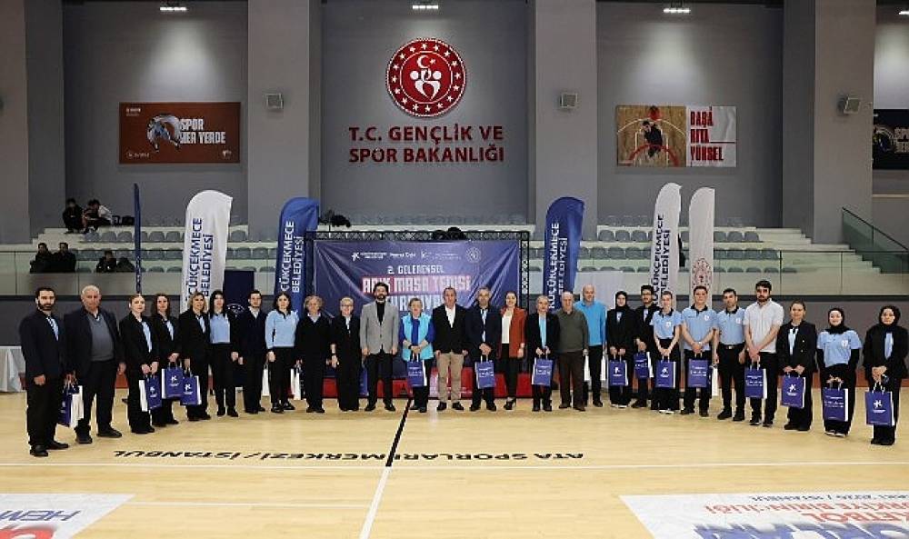 2. Geleneksel A&ccedil;ık Masa Tenisi Turnuvası D&uuml;zenlendi