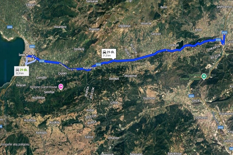 İznik-Mekece Yolu İhalesine İlk Adım Atılıyor