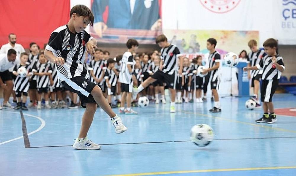 Çeşme'de Renkli Yaz Spor Okulu Finali