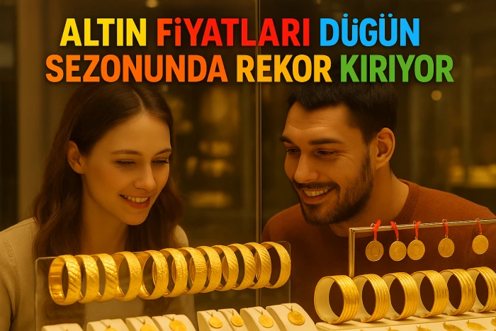 Altın Fiyatları Düğün Sezonunda Rekor Kırıyor: İşte Güncel Rakamlar