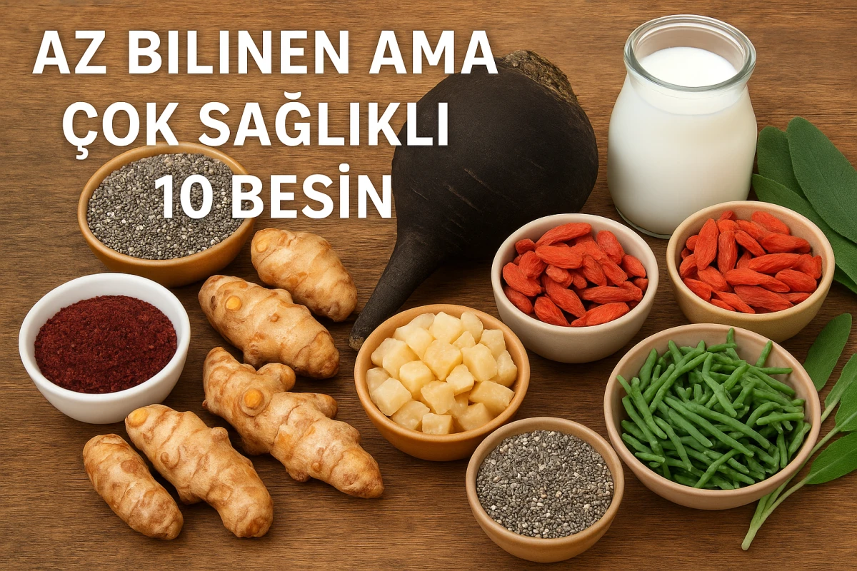 Az Bilinen Ama Çok Sağlıklı 10 Besin