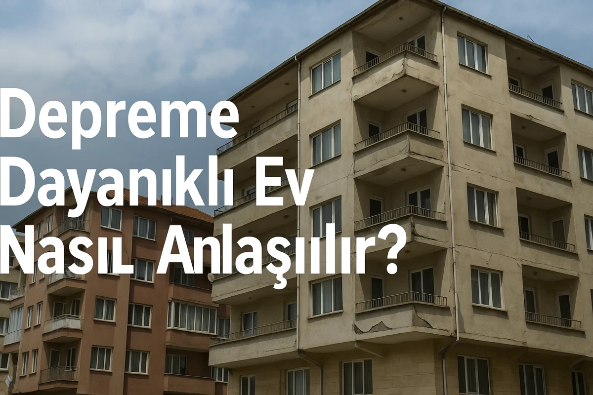 Depreme Dayanıklı Ev Nasıl Anlaşılır?