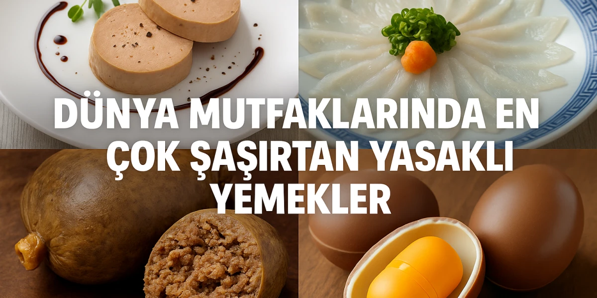 Dünya Mutfaklarında En Çok Şaşırtan Yasaklı Yemekler