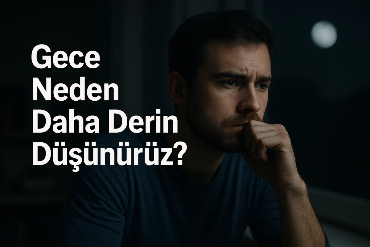 Gece Neden Daha Derin Düşünürüz?