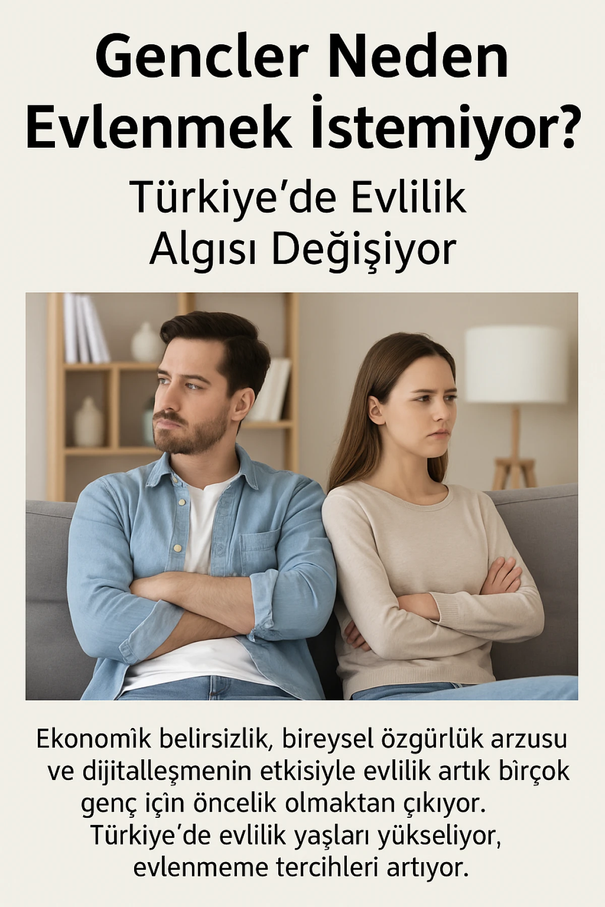 Gençler Neden Evlenmek İstemiyor? Türkiye'de Evlilik Algısı Değişiyor
