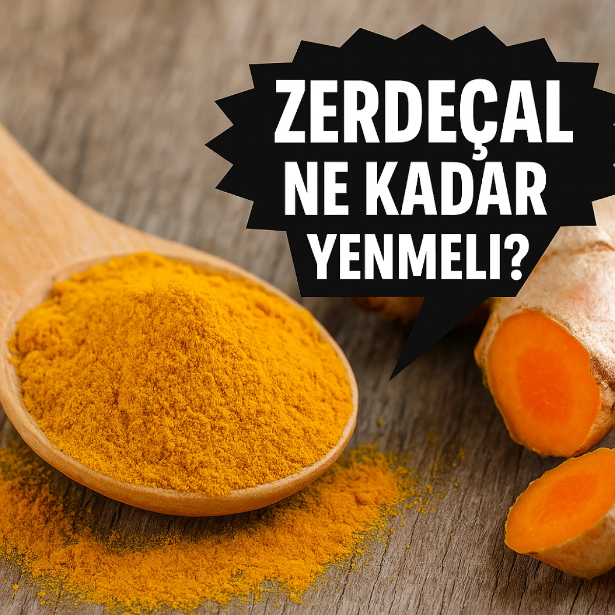 Günde Ne Kadar Zerdeçal Tüketilmeli?
