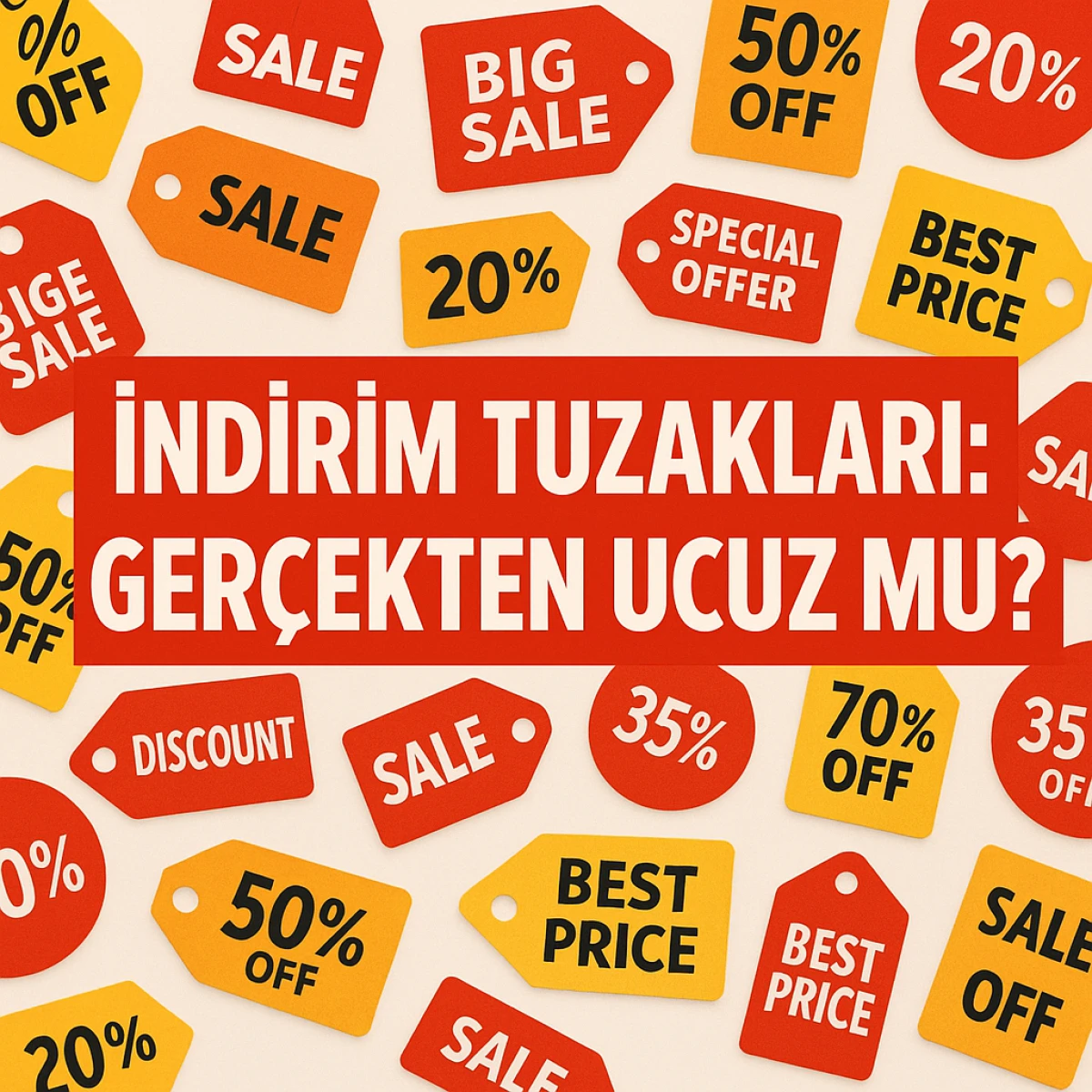 İNDİRİM TUZAKLARI: GERÇEKTEN UCUZ MU?