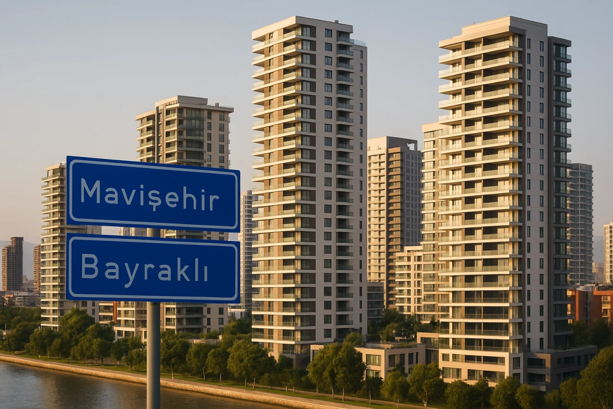 İZMİR’İN ALTIN SEMTLERİ: YÜKSELEN DEĞERLER NERELER?