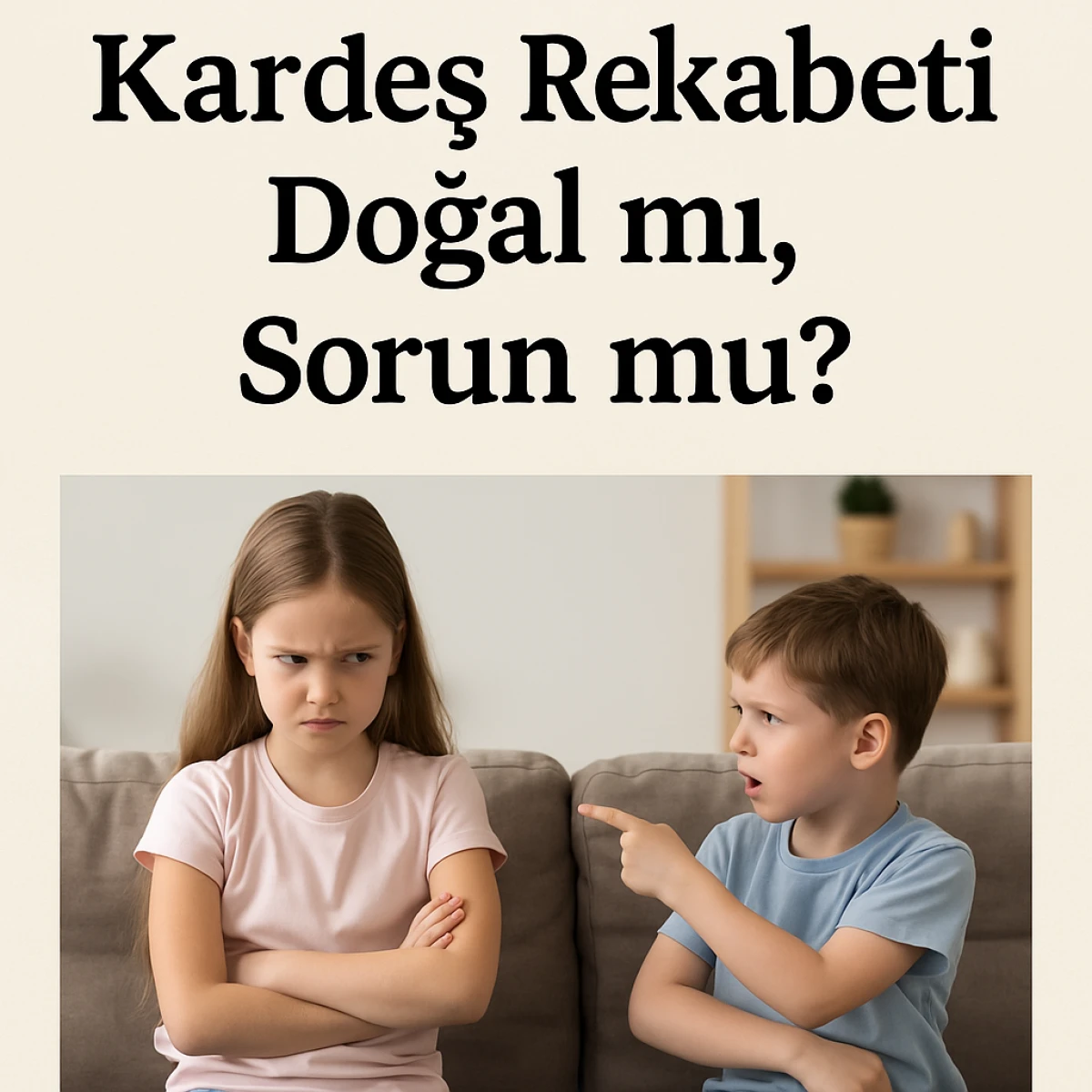 Kardeş Rekabeti Doğal mı, Sorun mu?