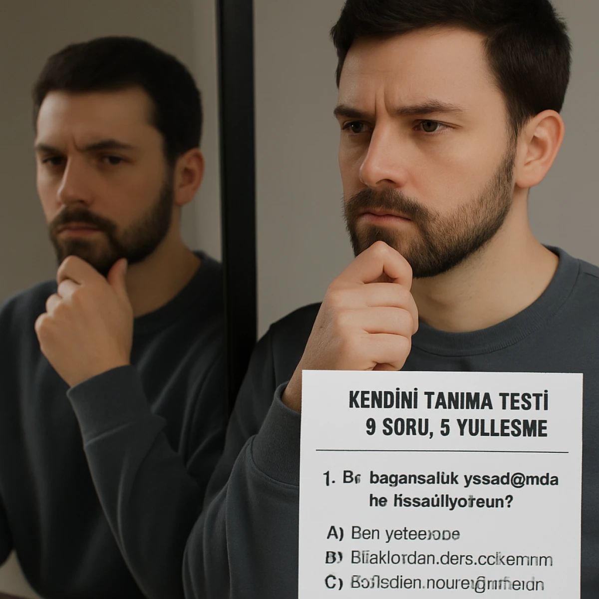 KENDİNİ GERÇEKTEN TANIYOR MUSUN? 5 SORUDA İÇİNDEKİ SENLE YÜZLEŞ!