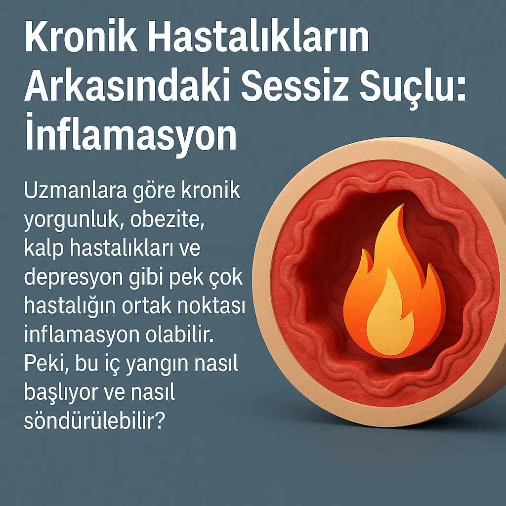 Kronik Hastalıkların Arkasındaki Sessiz Suçlu: İnflamasyon