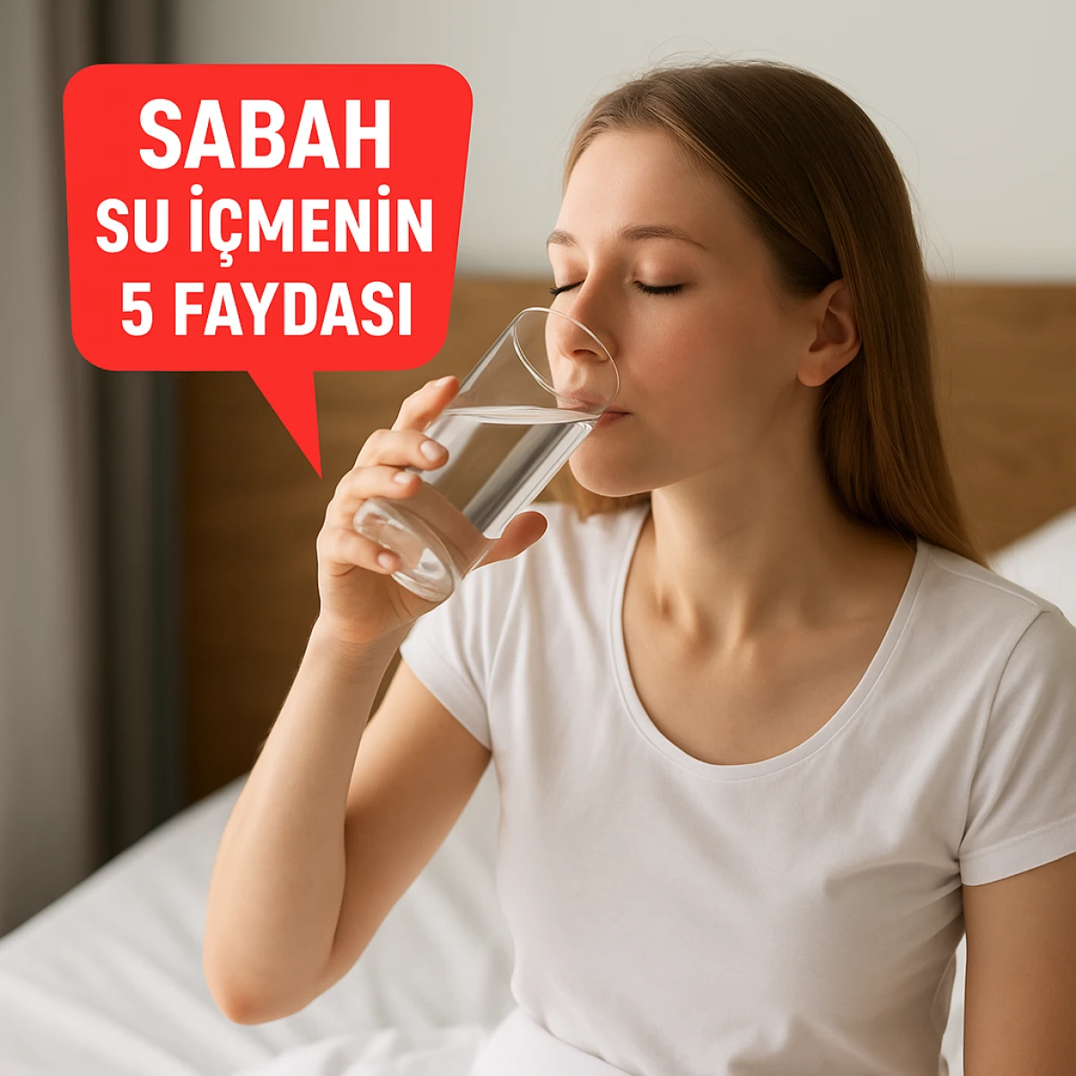 Sabah Uyanınca Su İçmenin 5 Faydası