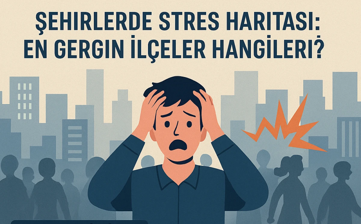 ŞEHİRLERDE STRES HARİTASI: EN GERGİN İLÇELER HANGİLERİ?