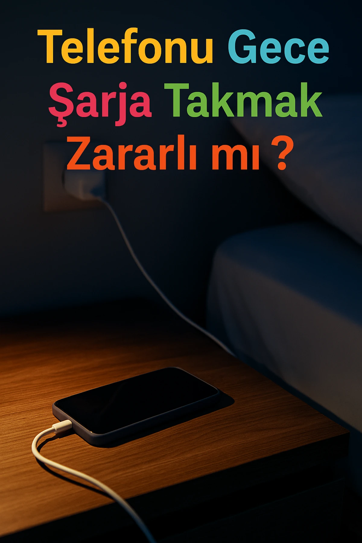 Telefonu Gece Şarja Takmak Zararlı mı? 