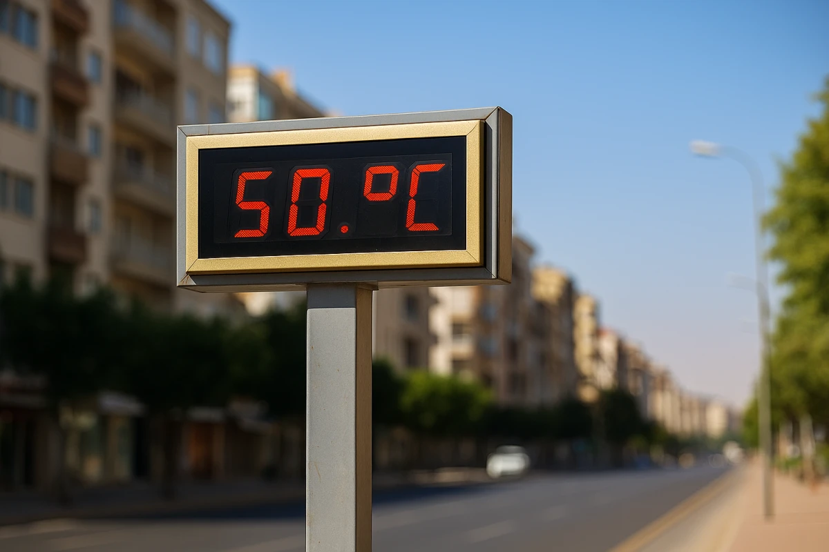 Türkiye Tarihinin En Yüksek Sıcaklığı: Silopi’de 50,5 Derece!